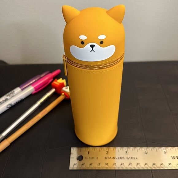 Adorable Bear Standing Pencil Case - Picture 4 of 6